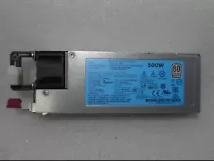 Lot of 2 __ HP 723595-201 KSTNS-PL40 500W 80 PLUS Platinum Power Supply