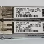 Lot of 2 - Cisco | SFP-OC48-LR2 | 10-1962-01 21CFR1040.10 Transceiver Module