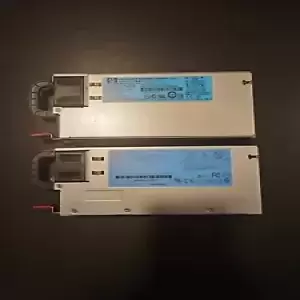 LOT OF 2 HP HSTNS-PR17 460 Watt Switching Power Supply 499249-001