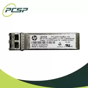 Lot of 16 HP JD092B X130 10G SFP+ LC SR Transceiver 850nm FTLX8571D3BCL-HZ