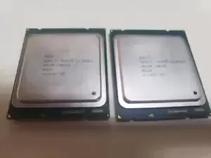 Matched pair Intel Xeon E5-2630 V2 2.60GHZ SR1AM 6 Core Server Processor