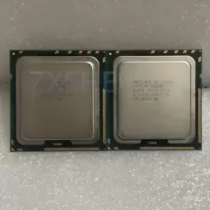 Pair of 2 Intel Xeon L5640 CPU 6-Core 2.26 GHz 12MB SLBV8 LGA1366 Processor