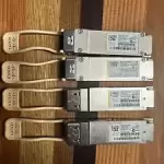 Lot Of 4 X Cisco QSFP-40G-SR4 40GBASE-SR QSFP Transceiver Module
