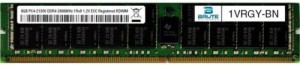 1VRGY - Dell Compatible 8GB PC4-21300 DDR4-2666MHz 1Rx8 1.2V ECC RDIMM