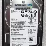 765466-B21 HP 2TB 12G SAS 7.2K RPM 2.5" 512E HDD 765873-001 765452-002