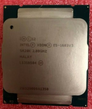 Intel Xeon E5-1603 V3 Socket LGA 2011-3 2.8GHz SR20K Quad Core Processor CPU