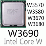 intel Xeon W3570 W3580 W3670 W3680 W3690 LGA1366 CPU Processor