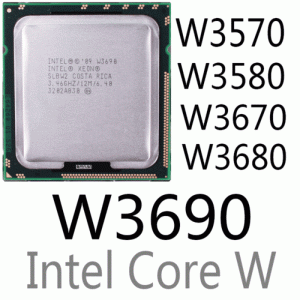 intel Xeon W3570 W3580 W3670 W3680 W3690 LGA1366 CPU Processor
