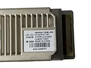 CISCO Cisco XENPAK-10GB-LRM 10-2419-01 10GB XFP Transceiver Module