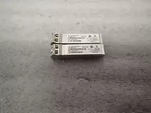 Lot of (2) 455885-001 HP  10Gb SR SFP+ LC Transceiver 456096-001