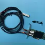 HP NC552SFP 10Gb 2-port Ethernet Server Adapter  614506-001 +2PCS SFP+ Cable