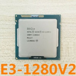 Intel Xeon E3-1280 V2 CPU Quad-Core SR0P7 3.6 GHz 8M 5 GT/s LGA 1155 Processor
