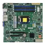 For Supermicro X11SCH-LN4F Single Socket LGA-1151 microATX Server Motherboard