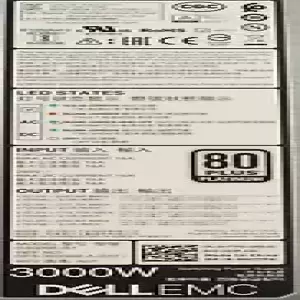 DELL D3000E-S1 H7TFG 3000W Server Power Supply