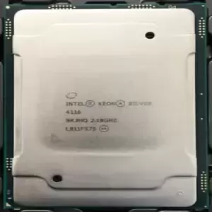 Intel Xeon Silver 4116 SR3HQ 2.10GHz 12-Core LGA3647 85W 16.5MB Cache CPU