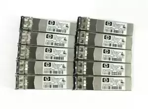 Lot of 10 HP AFBR-57R5AEZ-HP1 4Gb FC 850nm SFP Optical Transceiver AJ715A (AMX)