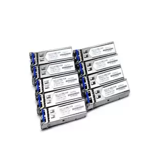 (Lot 9) Cisco GLC-LH-SMD-OEM 1000BASE-LX SFP Gigabit Transceiver Modules 1310nm