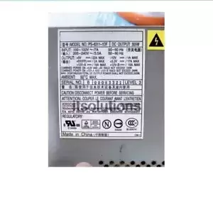 For Dell PE SC420 305W Server Power Supply PS-6311-1DFS 0C3760