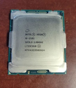 Intel Xeon W-2102 CPU 2.90 GHz SR3LG 4 Core 8.25 MB 8.0GT/s LGA2066 Processor