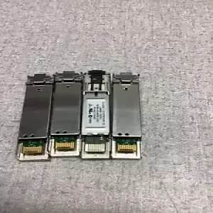 Lot of 4 CISCO GLC-SX-MM 30-1301-04 Transceiver Module Class 1 #111PT90FML