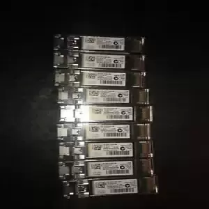 Lot of 9) Cisco DS-SFP-FC8G-SW 10-2418-02 8 Gbps SFP+ Fibre Channel Transceiver