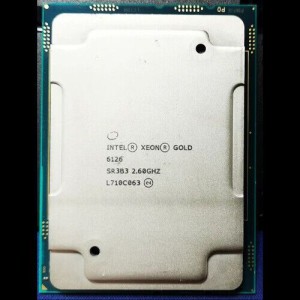 Intel Xeon Gold 6126 Processor 2.60GHz~3.70GHz 12Core 24Threads LGA3647 TDP-125W