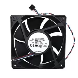 Server Fan For DELL Precision T7400 690 PowerEdge SC430 0D8794 D8794 AFC1212DE-4