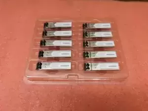 (10) Cisco Compatible SFP 1000BASE-SX Transceiver -- GLC-SX-MMD-COM -- Lot of 10