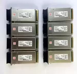 Lot of 8 Cisco DS-X2-FC10G-SR Transceiver Module 10-2258-01