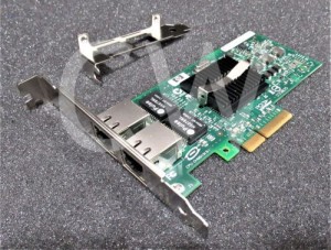 412648-B21 HP NC360T Dual Port Gigabit Ethernet PCIe  Server Network Adapter