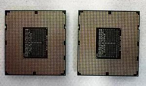 (2) Intel Xeon W3565 Processors SLBEV 3.20GHz 8MB Cache 4.80GT/s Intel QPI