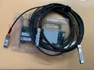 HP NC523SFP Dual Port 10GbE 593742-001 593715-001  Adapter 2* 3M SFP+ Cable