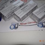 QTY 1- HP 130X 10G SFP + LC SR TRANCEIVER JD092B