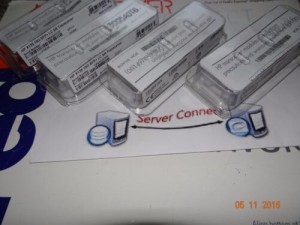 QTY 1- HP 130X 10G SFP + LC SR TRANCEIVER JD092B