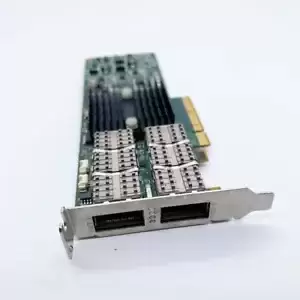 Dual Port Mellanox MHRH2A-XSR QSFP ConnectX-2 VPI  10gbe/40gb Card 375-3696-01