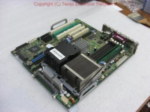 IBM 90p1215 ms9151 server Motherboard w/ 2x- 512Mb RAM (1GB total) & CPU