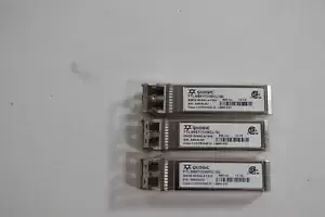 (Lot of 3)QLogic FTLX8571D3BCL-QL 850nm BASE-SR Optical SFP+ Transceiver
