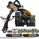Backplane Power Supply Adapter Board Dell 662HR 0662HR PowerEdge T410