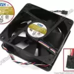 Genuine 12038 DD12038B12H Dell server cooling fan 12V 1.05A
