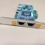 Dell Broadcom 1Gb Dual Port Gigabit Ethernet Server Adapter Card Dell 0G218C