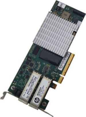HP NC523SFP 10Gb 2P Server Adapter 593715-001 Low Profile