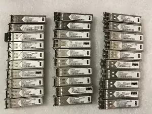 ''Lot of 30'’ Cisco 10-1821-01 DS-SFP-FC-2G-SW Multi 850nm Transceiver Genuine