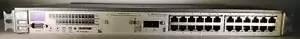 HP ProCurve Switch 24-Port 2524 J4813A w/J4853A 100-FX Transceiver No PWR CRD