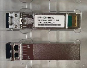 SFP-10G-SR-C 10G 850NM 500M LC DDM  SFP+ MM COMPATIBLE CISCO OPTICAL TRANSCEIVER