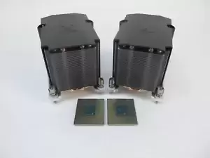 2x Intel Xeon E5-2687WV3 3.1GHz Ten Core Processor with 2x Dell 06G1DT