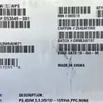 Intel FDW450WPS Hipro HP-U40UC3 450W Power Supply NEW BULK