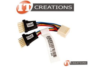 LOT OF 4 HP Y SPLITTER FAN CABLE ADAPTER FOR HP PROLIANT DL180 G6 - 6 534358-001