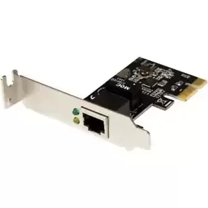 StarTech.com 1 Port PCI Express PCIe Gigabit NIC Server Adapter Network Card - L