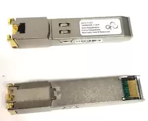 2 Pack For Cisco GigaTech GLC-T 1000Base-T SFP Transceiver Module RJ-45 Copper