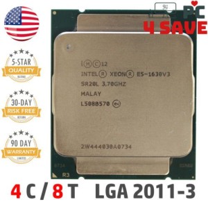 Intel Xeon E5-1630 V3 SR20L 3.70GHz 10MB Quad-Core LGA 2011-3 R3 Server CPU 140W